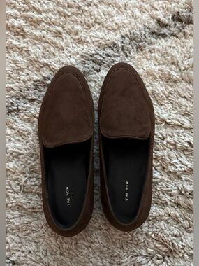 The Row Awar Suede Loafers